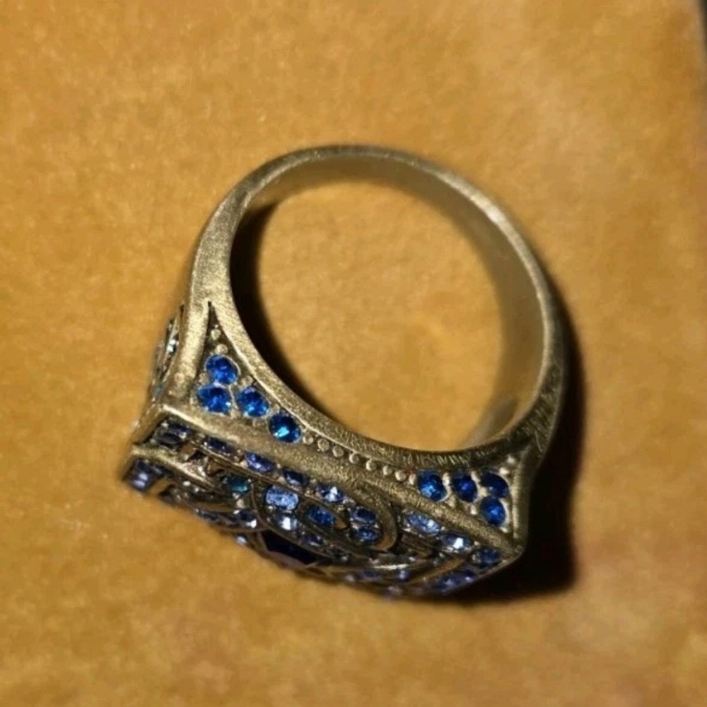 Statement RING Serindipity In Blue Women's Ring Size 10.5 Original Box Included - Picture 12 of 12